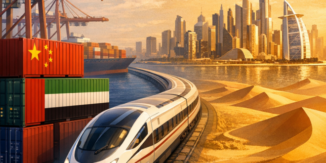 China-Middle East economic cooperation and trade corridor